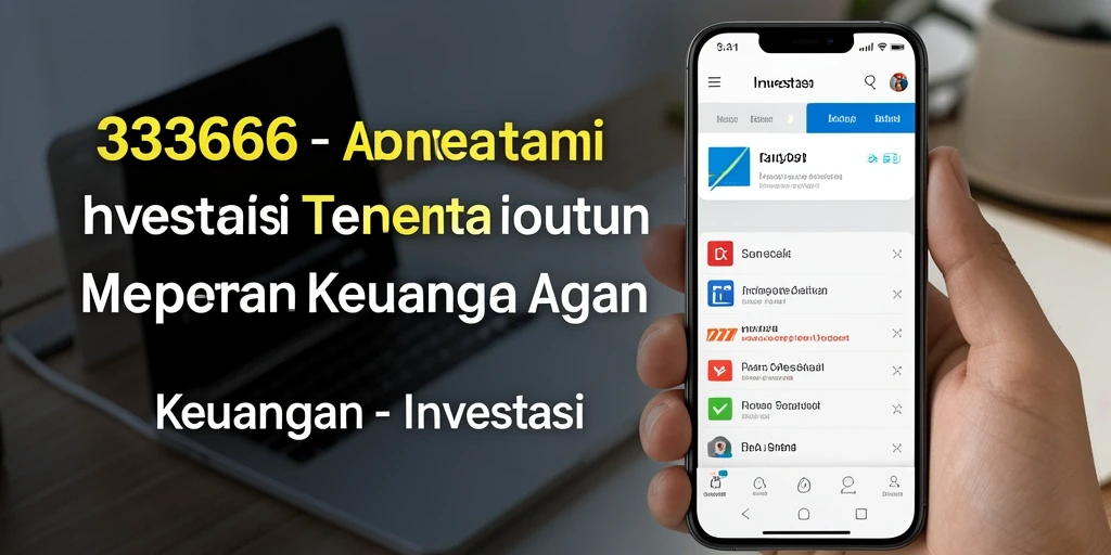 Tampilan antarmuka aplikasi Investasi 333666 yang modern dan informatif.