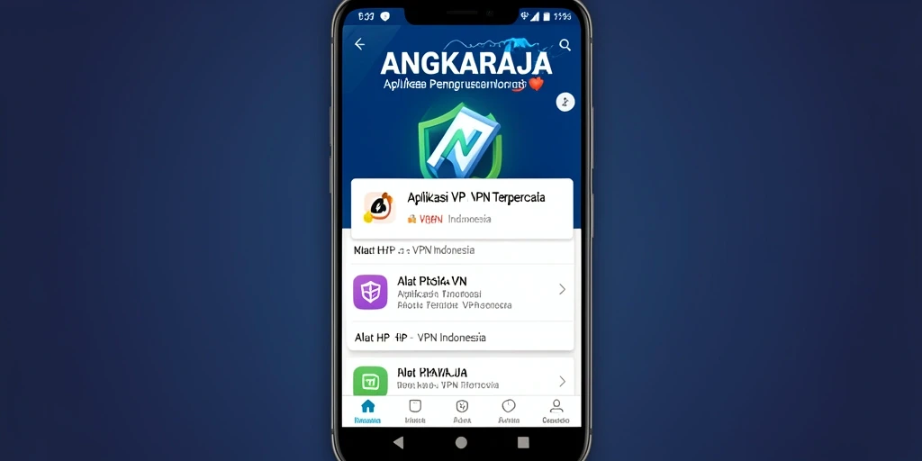 Tampilan antarmuka utama aplikasi ANGKARAJA yang modern dan intuitif.