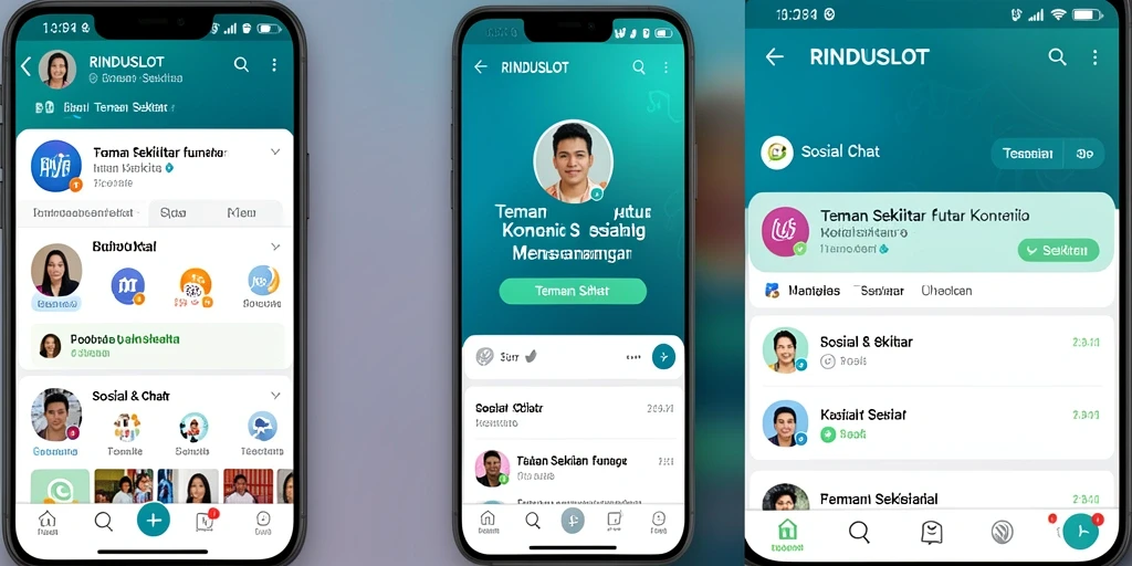 Tampilan antarmuka utama RINDUSLOT yang menarik dan interaktif.